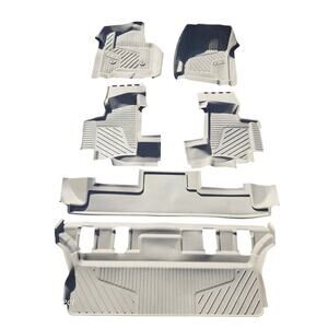 2015 -2020 OEM GM YUKON floor liner tan mats Front Rear Middle Back